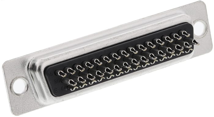 Amphenol Communications Solutions HD 44 Way Through Hole D-sub Connector Plug