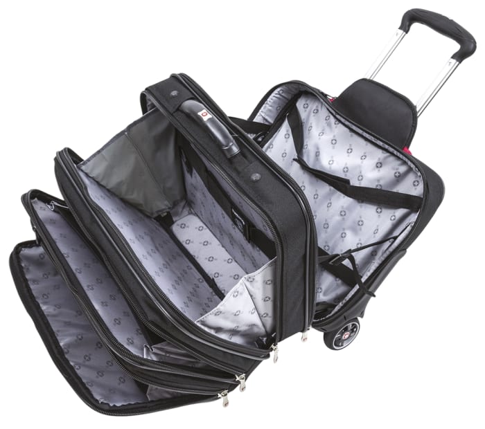 Wenger Patriot 17in Laptop Wheeled Case Black