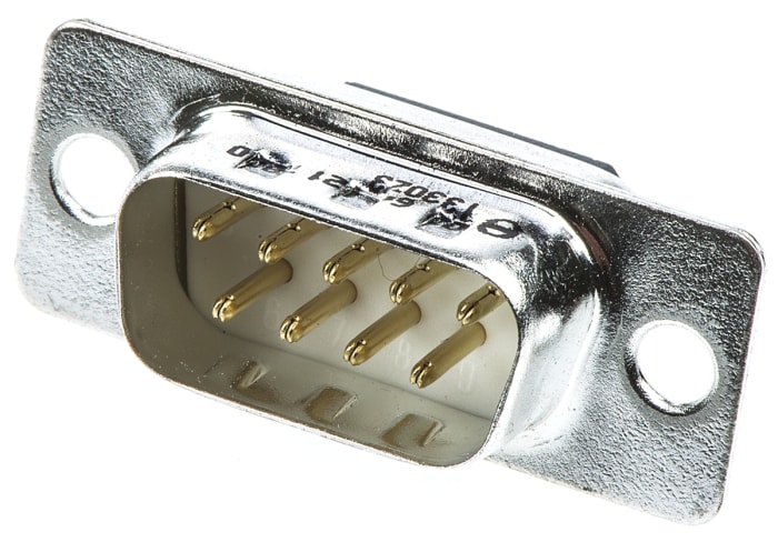 HARTING 9 Way Panel Mount D-sub Connector Plug, 2.77mm Pitch