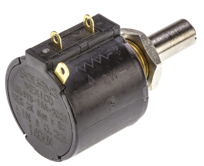 3549S-1AA-202A Bourns | Bourns 3549 2 kΩ Rotary Potentiometer 10