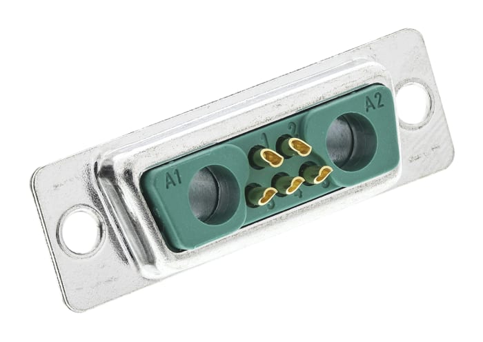 HARTING 7 Way Panel Mount D-sub Connector Socket