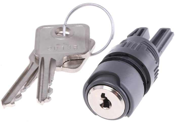 APEM 2-position Key Switch Head, Latching