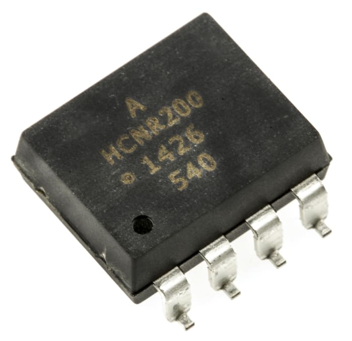Broadcom, HCNR200-300E DC Input Photodiode Output Optocoupler, Surface Mount, 8-Pin PDIP