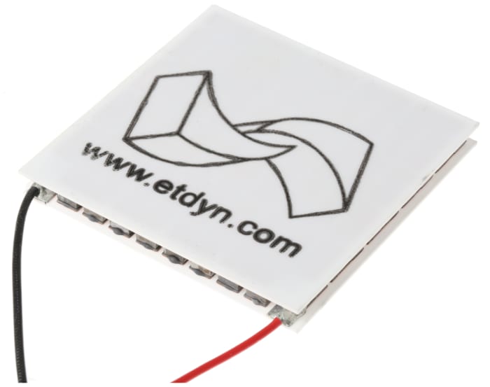 European Thermodynamics Seebeck Effect Module, 10.6W, 5.8A, 3.6V, 62 x 62mm