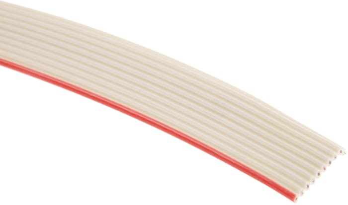 HARTING Flat Ribbon Cable, 10-Way, 1.27mm Pitch, 30m Length