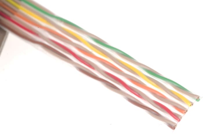 HARTING Ribbon Cable, 10-Way, 1.27mm Pitch
