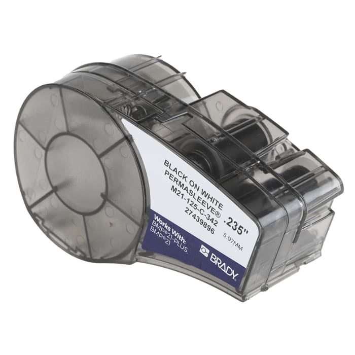 M21125C342 Brady Brady Heat Shrink Cable Sleeve Cable Marker Label