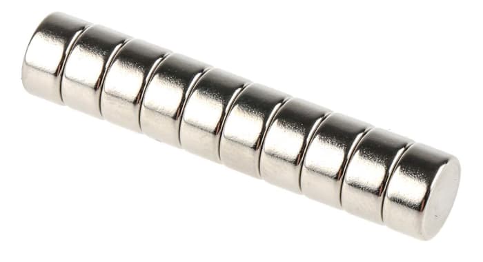 Aimant en néodyme Eclipse Ø 8mm, 1.7kg, Disque, épaisseur 4mm