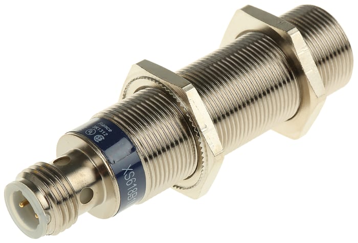 Telemecanique Sensors Inductive Threaded Barrel Proximity Sensor, M18, 8 mm Detection, 2-Wire NC, 20 → 264 V