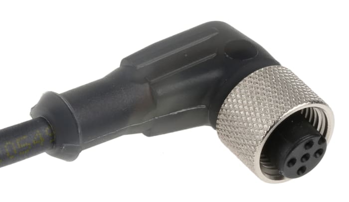 Telemecanique Sensors Right Angle Female 5 way M12 to Unterminated Sensor Actuator Cable, 5m
