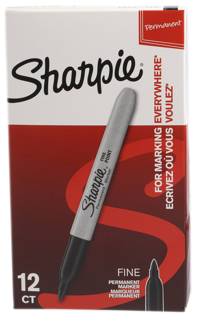 Fine tip black sharpie store