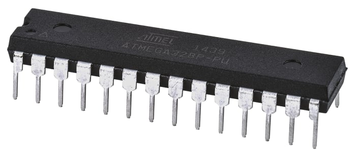 Microchip ATMEGA328P-PU, 8bit AVR Microcontroller, ATmega, 20MHz, 1 kB, 32 kB Flash, 28-Pin PDIP