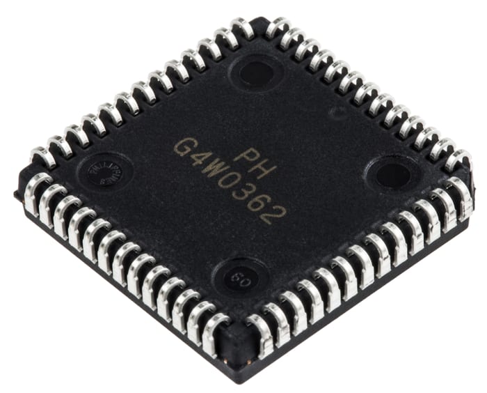 Atmel AT89C5131A-S3SUM, 8bit 8051 Microcontroller, AT89C, 48MHz, 1 kB, 3 kB, 32 kB Flash, 52-Pin PLCC
