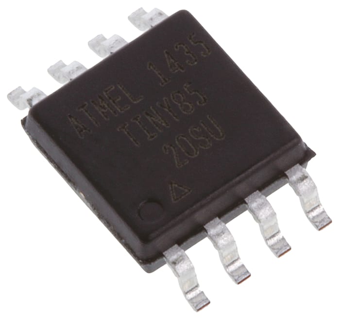 Microchip, 8bit AVR, ATtiny Microcontroller, 20MHz, 8 kB, 512 B Flash, 8-Pin EIAJ SOIC