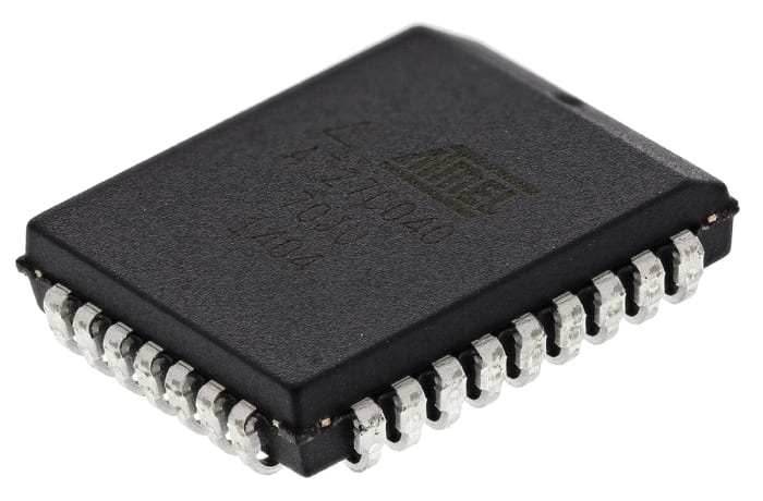 Paměť EPROM OTP, 4Mbit 512K x 8 bitů 70ns, počet kolíků: 32, PLCC
