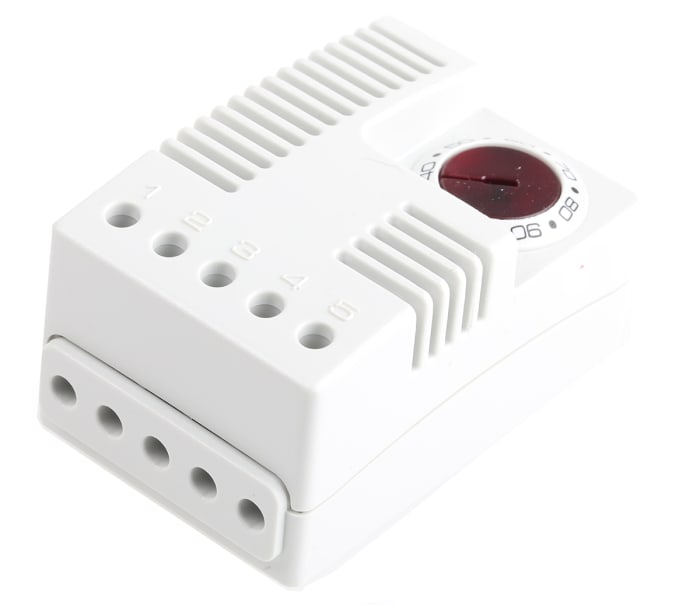 STEGO Hygrostat, Adjustable, 40 → 90%RH, 230 V ac, DIN Rail