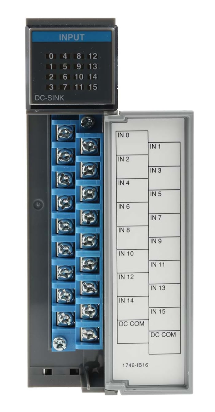Allen Bradley 1746 Series PLC I/O Module for Use with SLC 500 Series, Digital, 24 V