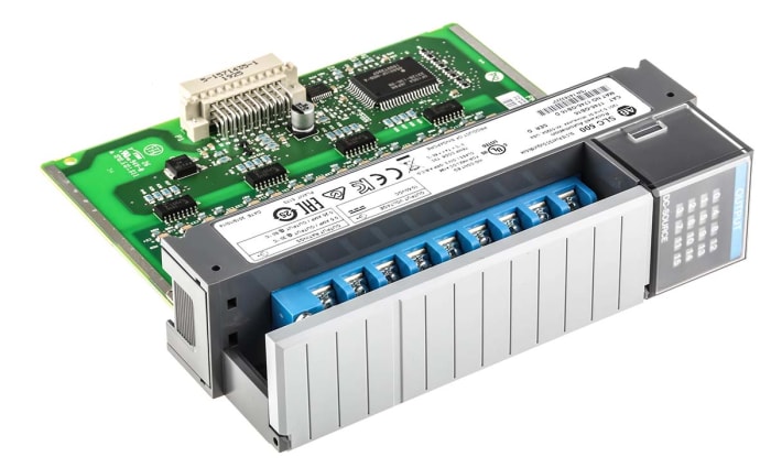 Allen Bradley PLC I/O Module for Use with SLC 500 Series, Digital, Transistor
