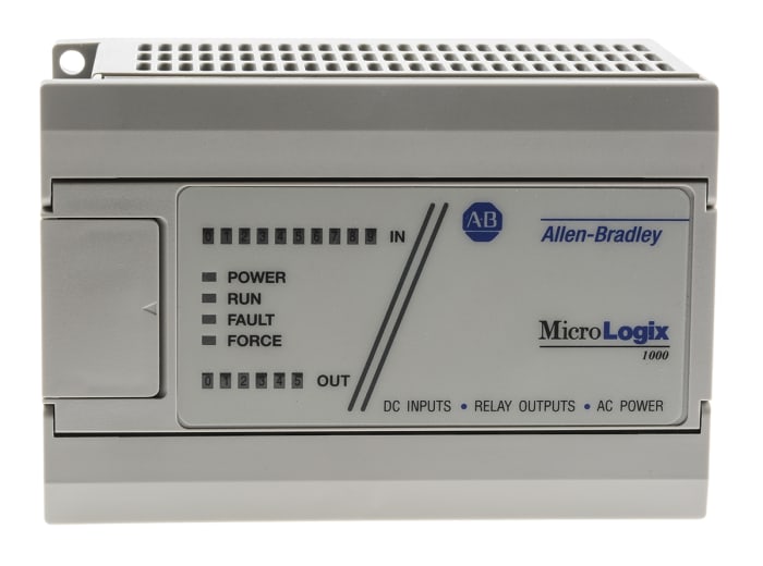 Allen Bradley 1761 PLC I/O Module - 10 Inputs, 6 Outputs, 1.5 (Break) A, 15 (Make) A Output Current