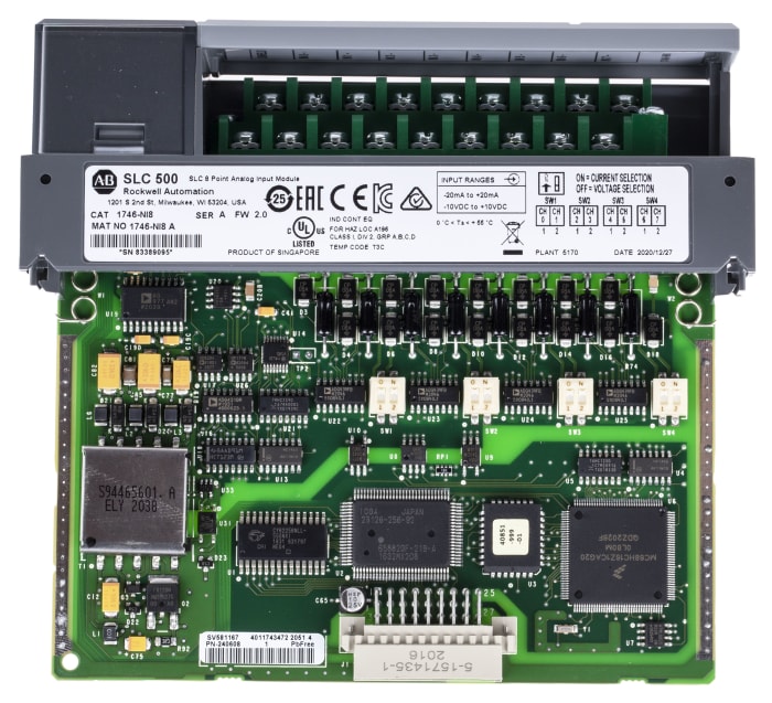 Allen Bradley 1746 Series PLC I/O Module for Use with SLC 500 Series, Analogue