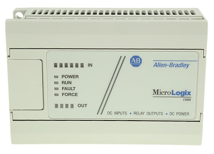 Allen Bradley 1761 PLC I/O Module - 6 Inputs, 4 Outputs, 220 mA Output Current