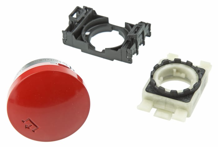 Schmersal Emergency Stop Push Button, Panel Mount, 22.3mm Cutout, SPDT, IP65