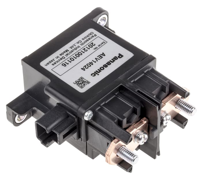 Panasonic Flange Mount Automotive Relay, 24V dc Coil Voltage, 120A Switching Current, SPST