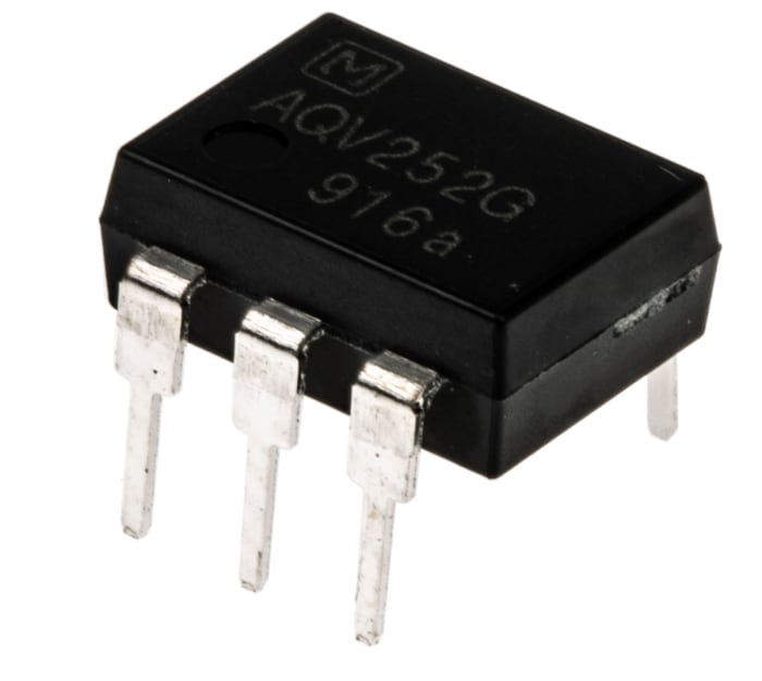 Panasonic Solid State Relay, 2.5 A Load, PCB Mount, 60 V Load, 5 V dc Control