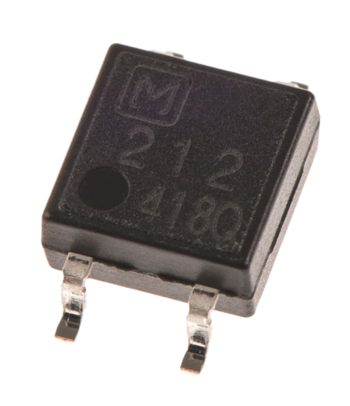 Panasonic Solid State Relay, 500 mA Load, PCB Mount, 60 V Load, 1.5 V Control