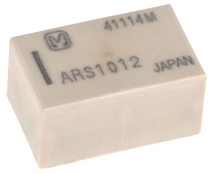Panasonic PCB Mount High Frequency Relay, 12V dc Coil, 75Ω Impedance, 3GHz Max. Coil Freq., SPDT