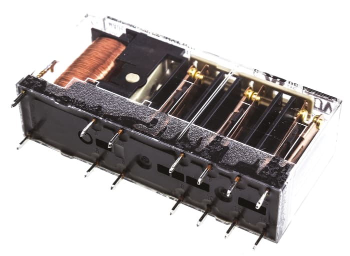 SFS6-DC24V Panasonic | Panasonic PCB Force Guided Relay, 24 V dc Coil ...