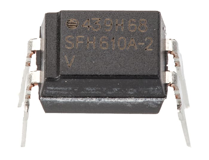 Vishay, SFH610A-2 DC Input Transistor Output Optocoupler, Through Hole, 4-Pin PDIP
