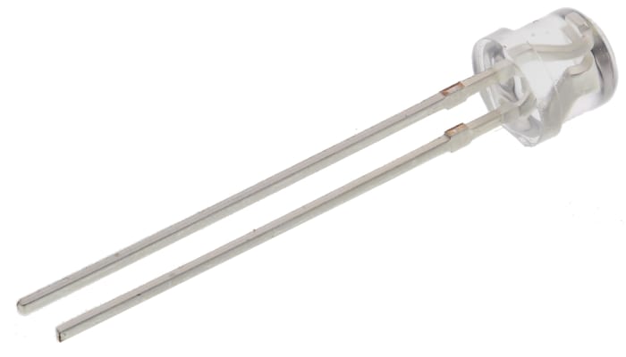 TEPT5700 Vishay, 110 ° IR + Visible Light Phototransistor, Through Hole 2-Pin 5mm (T-1 3/4) package