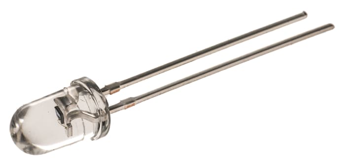 TEPT5600 Vishay, 40 ° IR + Visible Light Phototransistor, Through Hole 2-Pin 5mm (T-1 3/4) package