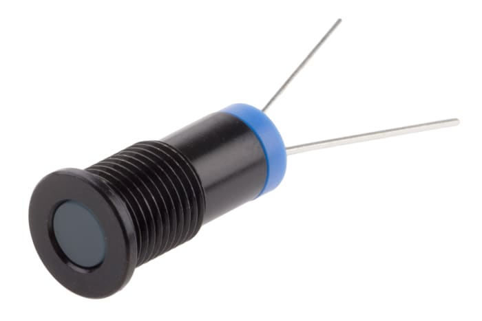 RS PRO Blue Panel Mount Indicator, 2V dc, 8mm Mounting Hole Size, IP67