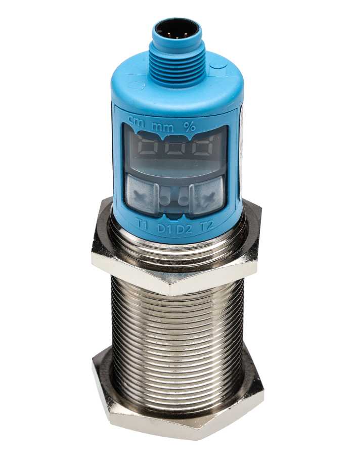 SICK Ultrasonic Threaded Barrel Distance Sensor, M30, 350 mm Detection, PNP NC, 9 → 30 V dc