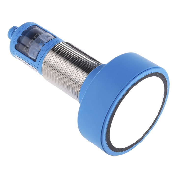 SICK Ultrasonic Threaded Barrel Proximity Sensor, M30, 6 m Detection 0-10 V/4-20 mA, 9 → 30 V dc