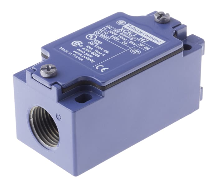 Telemecanique Sensors OsiSense XC Series Limit Switch, 2NO/2NC, IP65, DP, Metal Housing, 240V ac Max, 10A Max