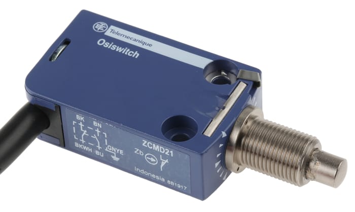 Telemecanique Sensors OsiSense XC Series Plunger Limit Switch, NO/NC, IP66, IP67, IP68, DP, Zinc Alloy Housing, 240V ac
