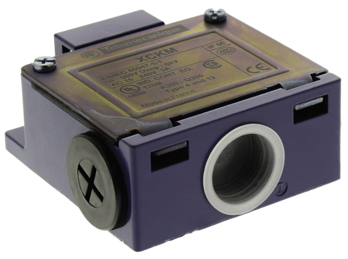 Telemecanique Sensors OsiSense XC Series Limit Switch, NO/NC, IP66, DP, Zinc Alloy Housing, 240V ac Max, 10A Max