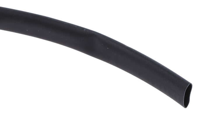 Gaine thermorétractable RS PRO, Diam. 4.8mm, Long. 9m, Rétreint 2:1, Noir