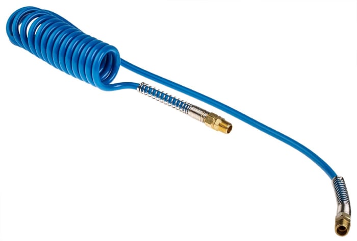 RS PRO 2m, PUR Coil Tubing with Connector, with R 1/4 connector