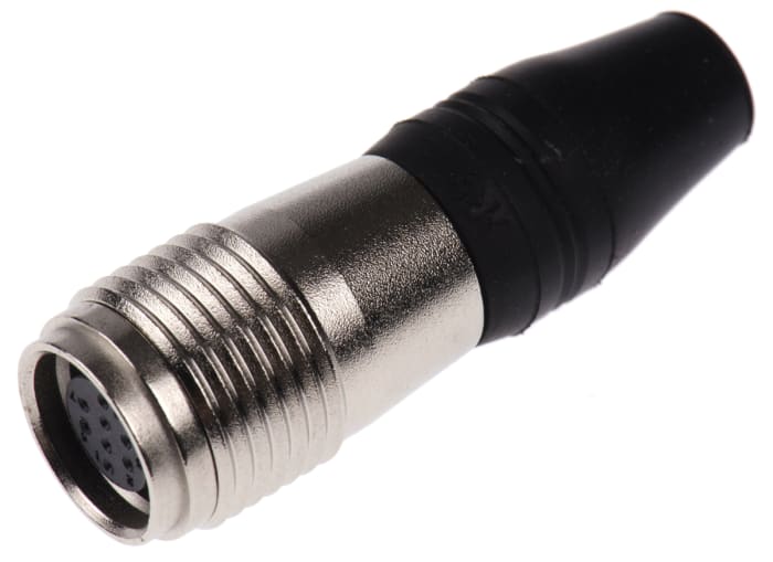 Hirose Connector, 8 Contacts, Cable Mount, Miniature Connector, Socket, Female, HR25 Series