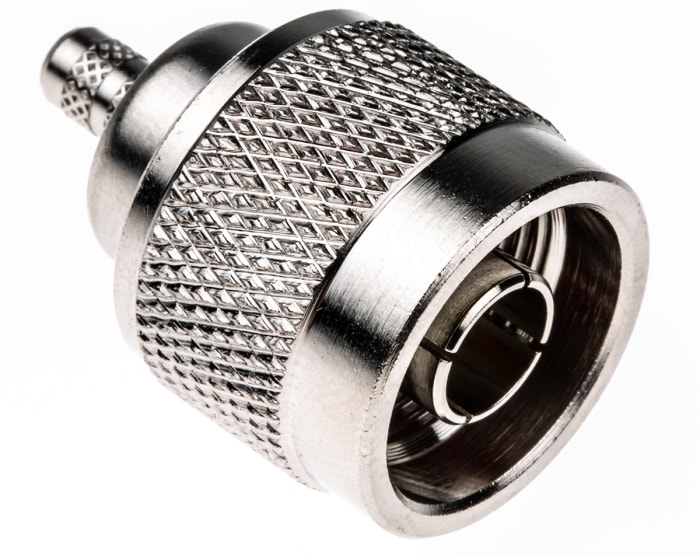 Amphenol RF, Plug Cable Mount N Connector, 50Ω, Crimp Termination, Straight Body