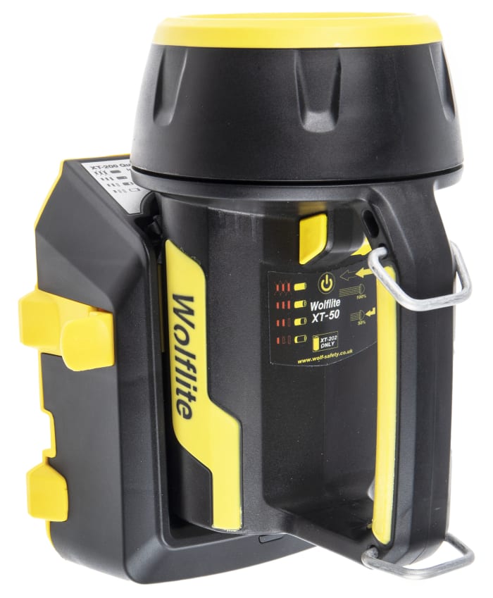 XT 50H Wolf Safety Wolf Safety ATEX LED Hand Lamp Black