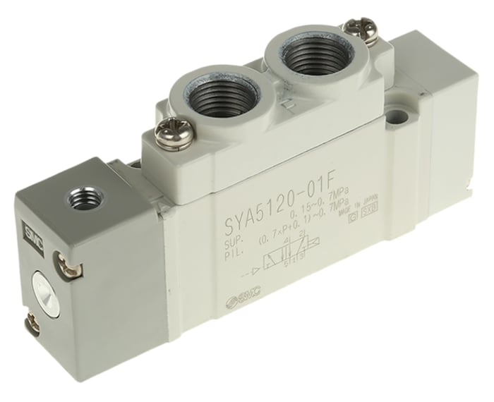 Sya5120 01f Smc Smc 5 2 Pneumatic Solenoid Valve Pilot Pilot G 1 8