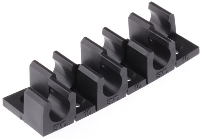SMC 6 Tubes PP Tube Clip, For Tube Diam. 10mm