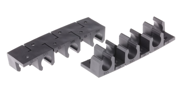 SMC 6 Tubes PP Tube Clip, For Tube Diam. 12mm