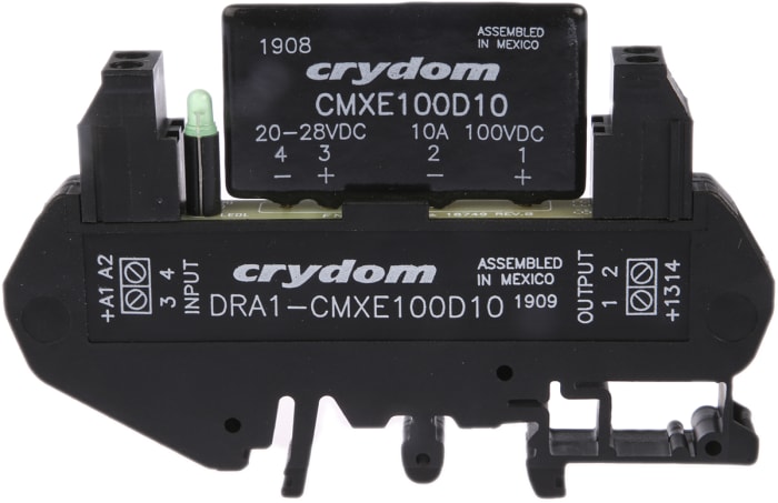 Module à relais statique Sensata Crydom DRA, Rail DIN, 0 A, 28 V c.c.