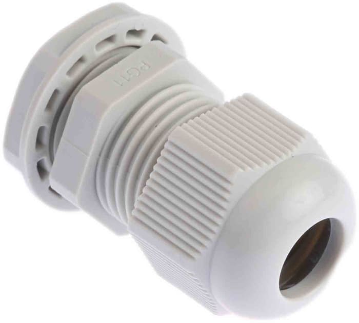 Legrand Grey Polyamide Cable Gland Kit, PG11 Thread, 5mm min., 10mm max., IP55